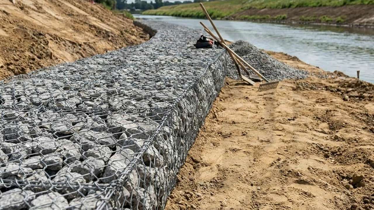 Сравнение обычных габионов и матрацев