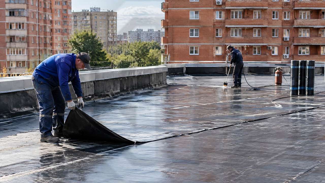 Кровельная ПВХ мембрана